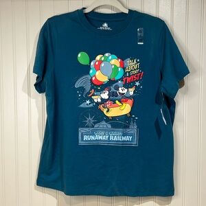 NWT Disney Mickey & Minnie’s Runaway Railway Tee